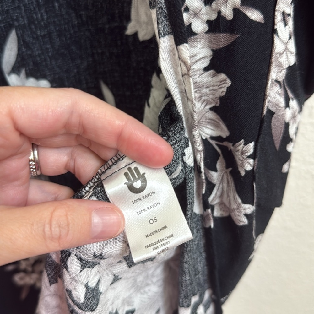 Spiritual Gangster Maya Floral Kimono - Picture 6 of 10